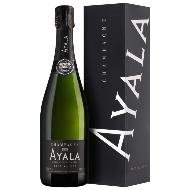 Champagne AYALA ~ Brut Majeur ~ Bouteille 75cl avec étui