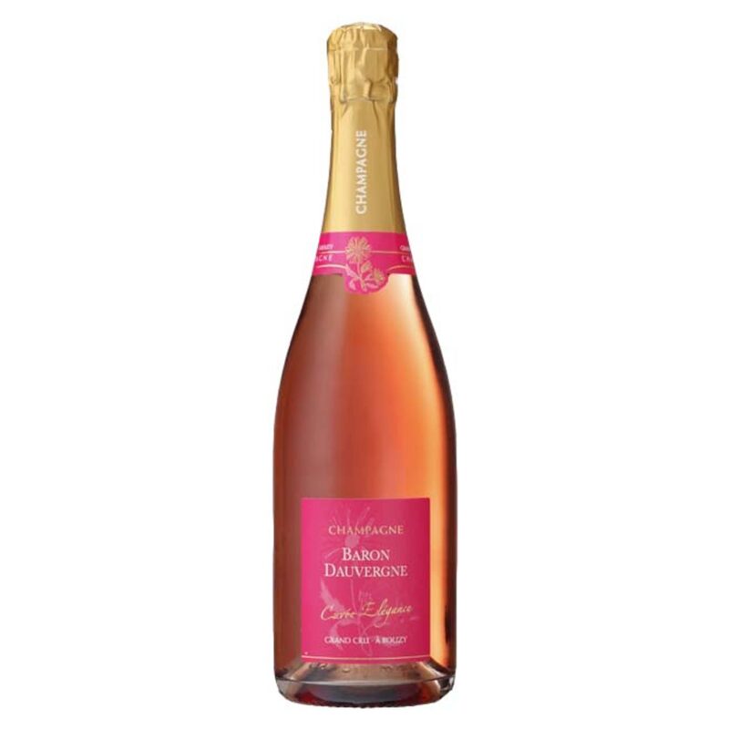 Champagne BARON DAUVERGNE ~ Cuvée Elégance Rosé ~ 75cl-Flasche ohne Etui