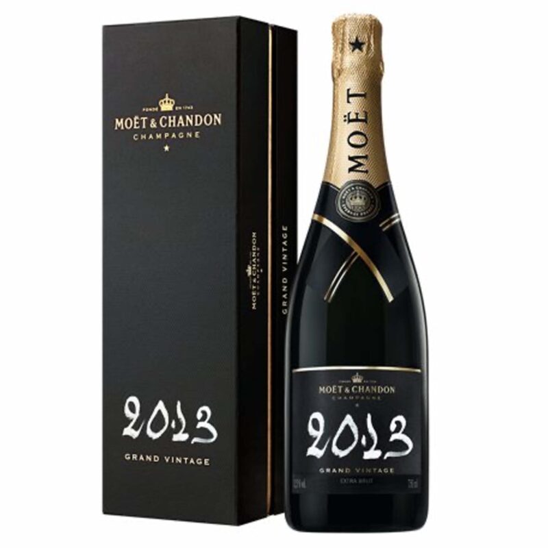 Champagne MOET & CHANDON ~ Grand Vintage 2013 Extra-Brut ~ Bouteille 75cl avec étui