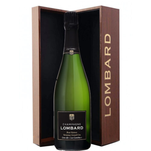Champagne LOMBARD ~ Cuvée Brut Nature Verzenay Grand Cru "Les Corettes" ~ Bouteille 75cl avec coffret