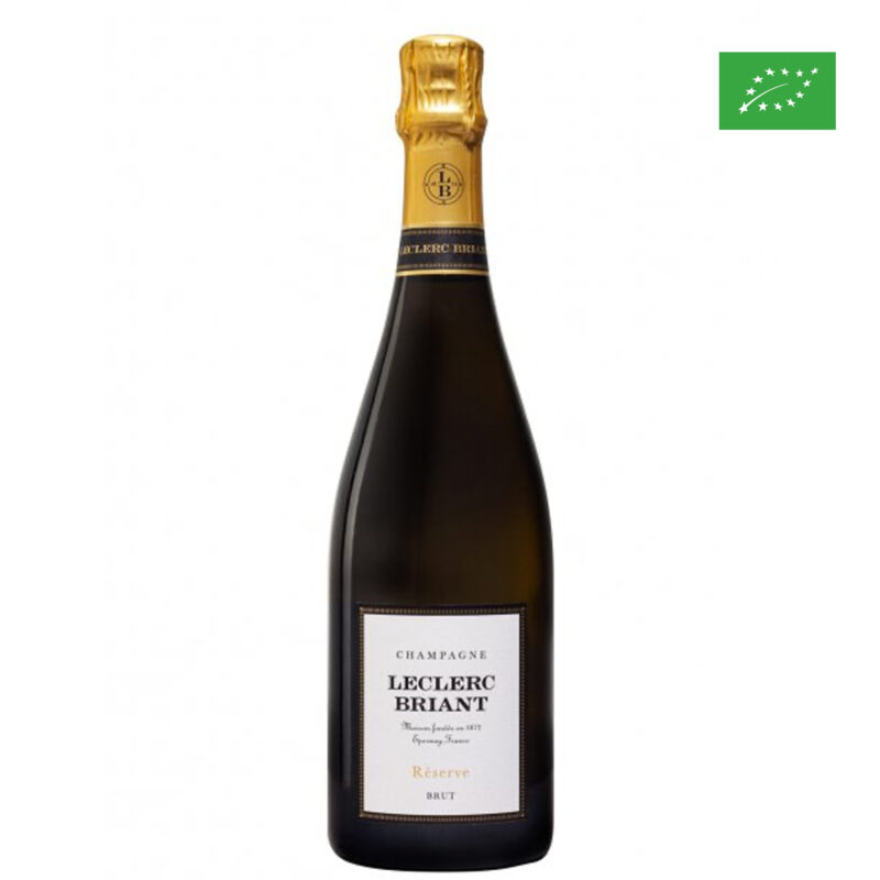 Champagne LECLERC BRIANT ~ Cuvée Réserve Brut BIO 1er Cru ~ Bottle 75cl without case