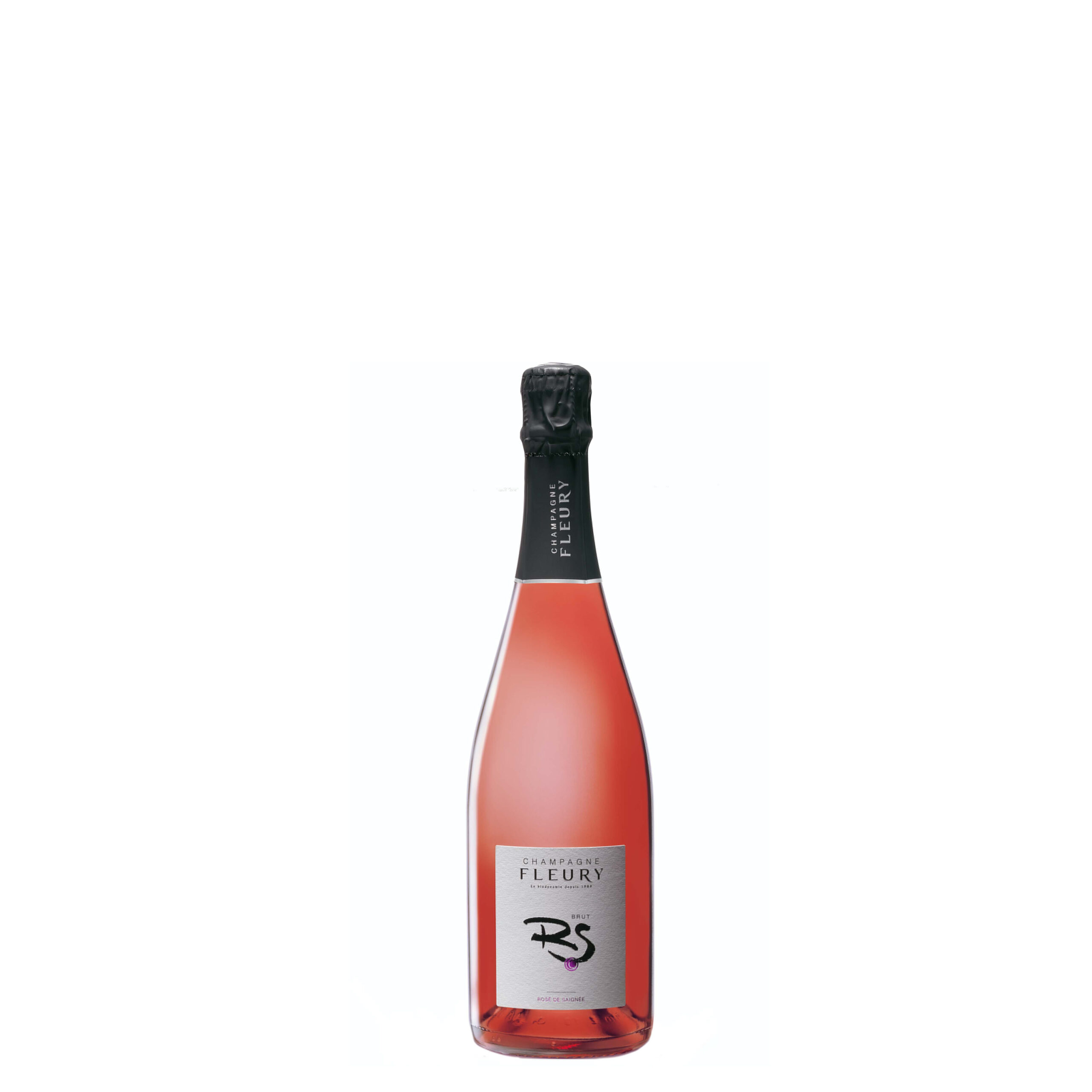 Champagne FLEURY ~ Rosé De Saignée Brut ~ 1/2 Bouteille 37.5cl sans étui