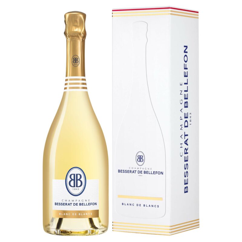 Champagne BESSERAT DE BELLEFON ~ Blanc De Blancs Grand Cru ~ Bouteille 75cl avec étui