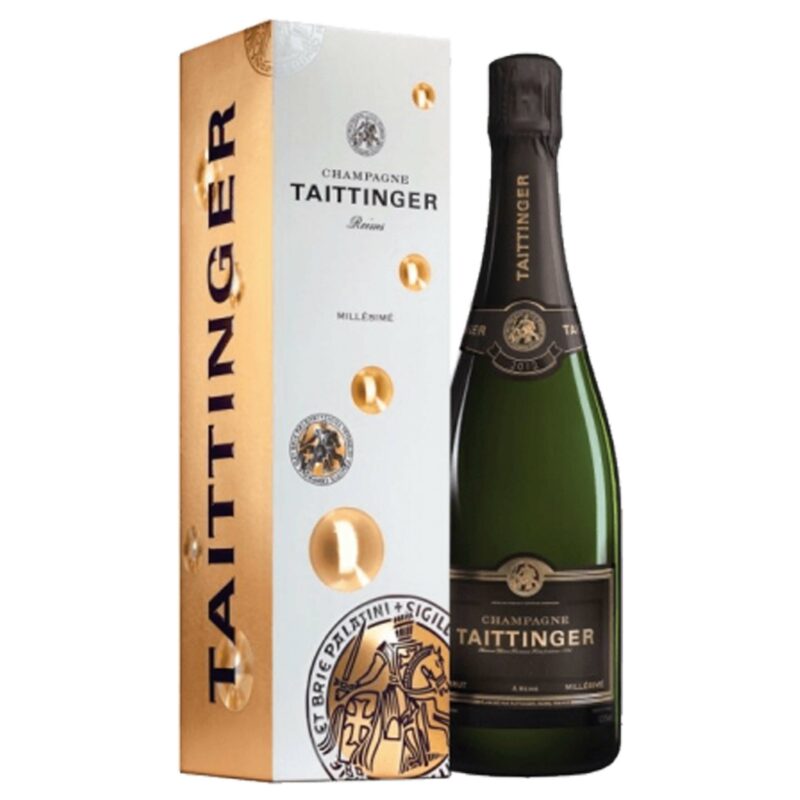 Champagne TAITTINGER ~ Brut Millésimé 2015 ~ Bouteille 75cl avec étui