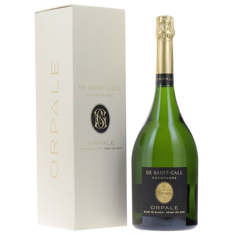 Champagne DE SAINT GALL ~ Cuvée Orpale Blanc De Blancs Grand Cru Millésime 2008 ~ 75cl bottle with case