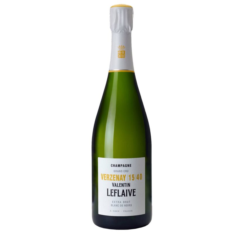 Champagne VALENTIN LEFLAIVE ~ Cuvée CV 1540 Verzenay Extra-Brut Blanc De Noirs Grand Cru Appellation AOC ~ Bouteille 75cl sans étui