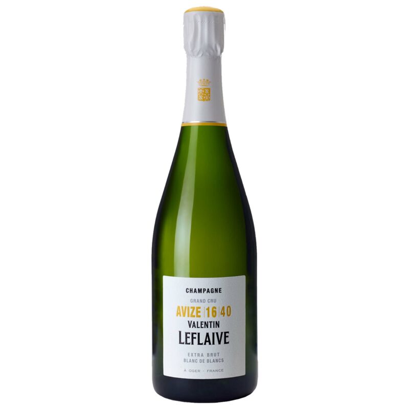 Champagne VALENTIN LEFLAIVE ~ Cuvée CV 1640 Avize Extra-Brut Blanc De Blancs Grand Cru Appellation AOC ~ Bouteille 75cl sans étui