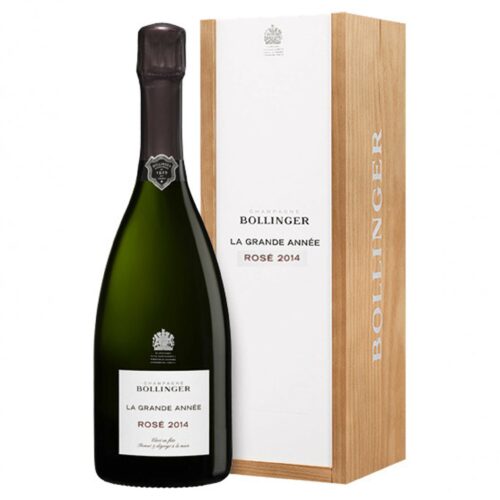Champagne BOLLINGER ~ Grande Année Rosé 2014 ~ Bouteille 75cl avec coffret