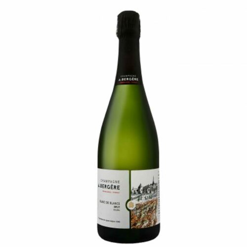 Champagne A. BERGERE ~ Cuvée Soléra Blanc De Blancs Brut ~ Bouteille 75cl sans étui
