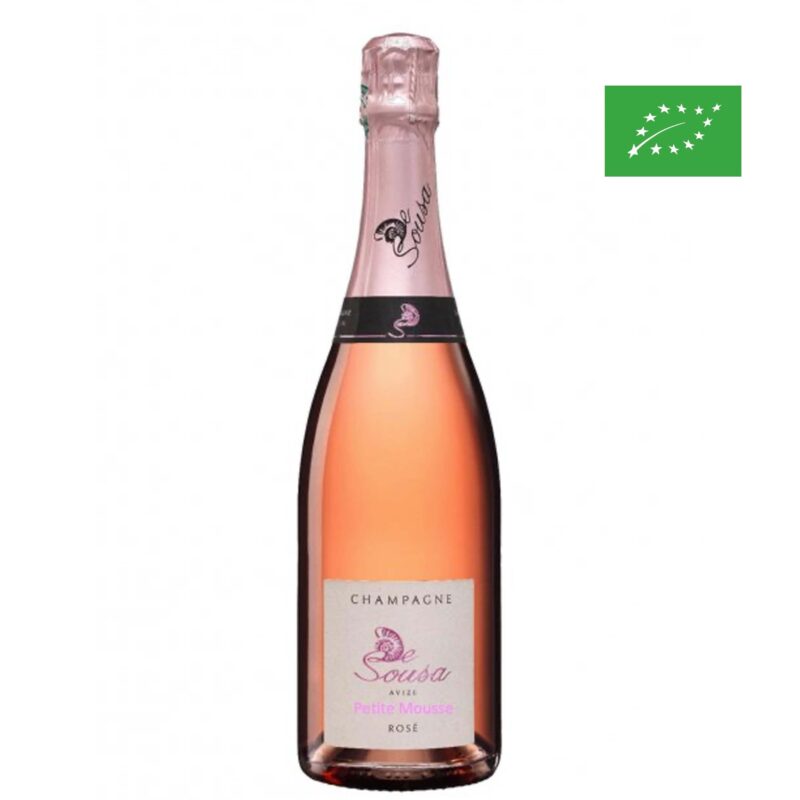Champagne DE SOUSA ~ Rosé Petite Mousse BIO ~ Bouteille