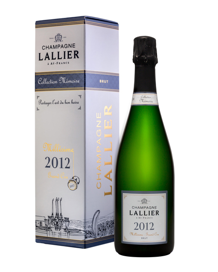 Champagne LALLIER ~ Millésime 2012 ~ Bouteille