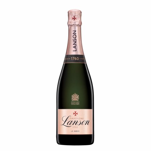 Etui Lanson 75cl Brut Flasche Le Champagne ohne Reims Rosé |