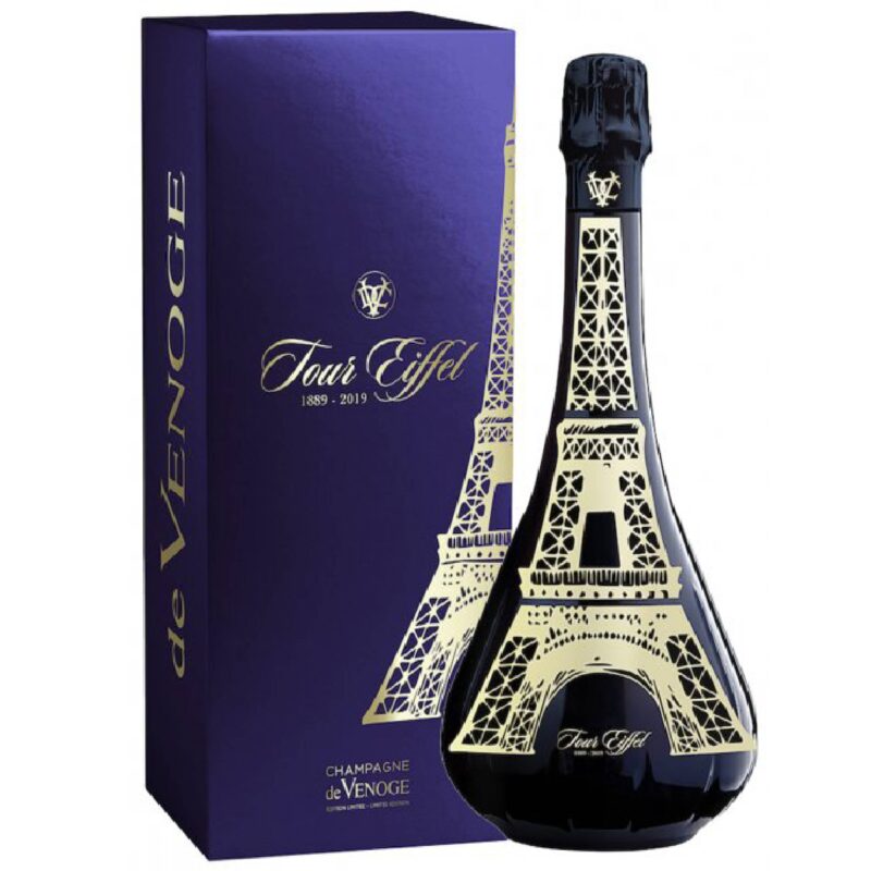 Champagne DE VENOGE ~ Tour Eiffel ~ Bouteille