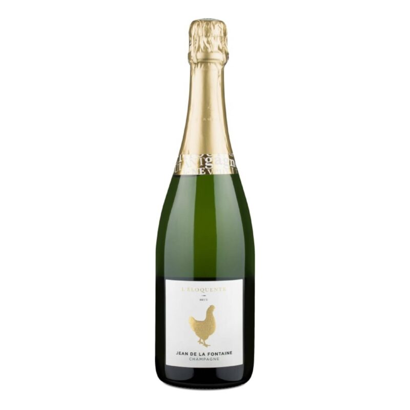 Champagne BARON ALBERT~ Jean de la Fontaine "L’éloquente Brut" ~ Bouteille