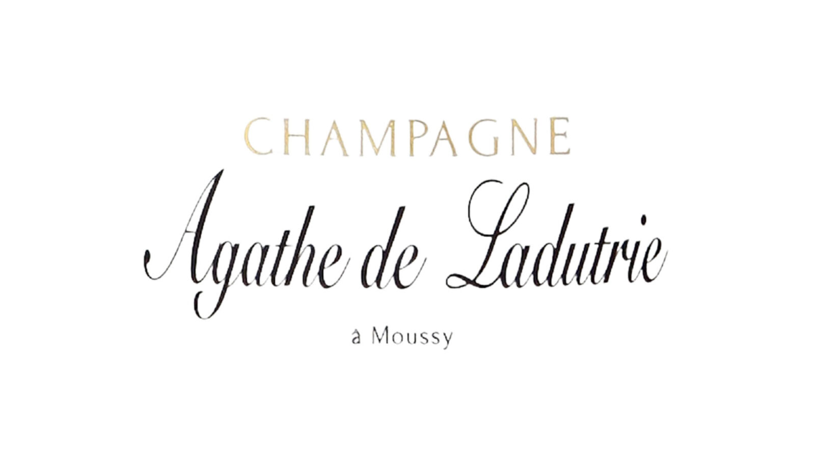 Champagne Agathe de Ladutrie