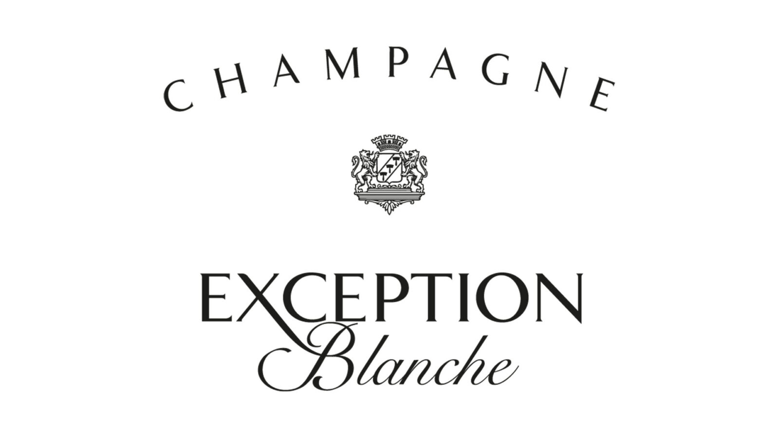 Champagne Exception Blanche