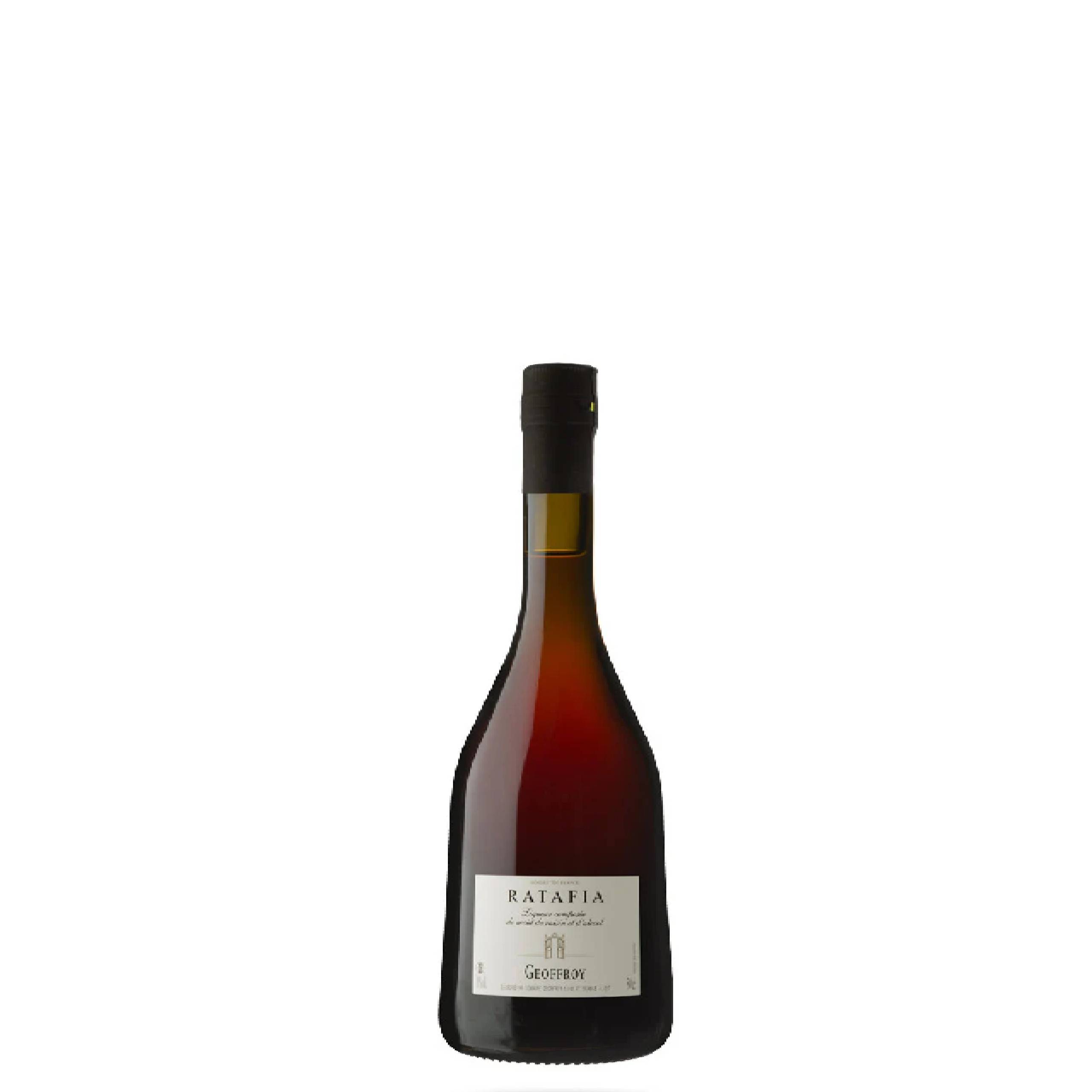 Bouteille Ratafia 50cl Maison de Champagne Geoffroy