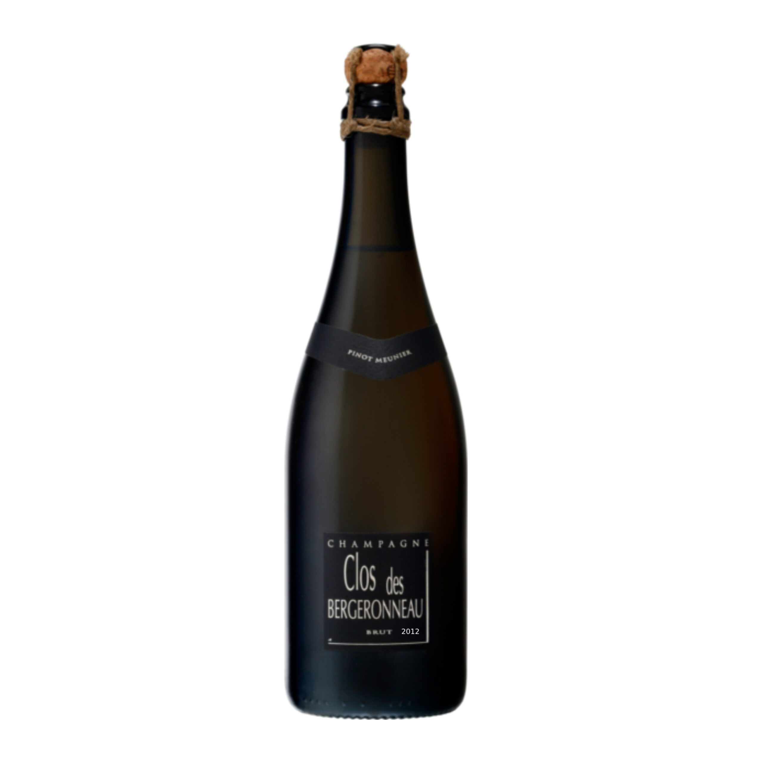 Champagne FABIEN BERGERONNEAU ~ Clos des Bergeronneau 2012 ~ Bouteille