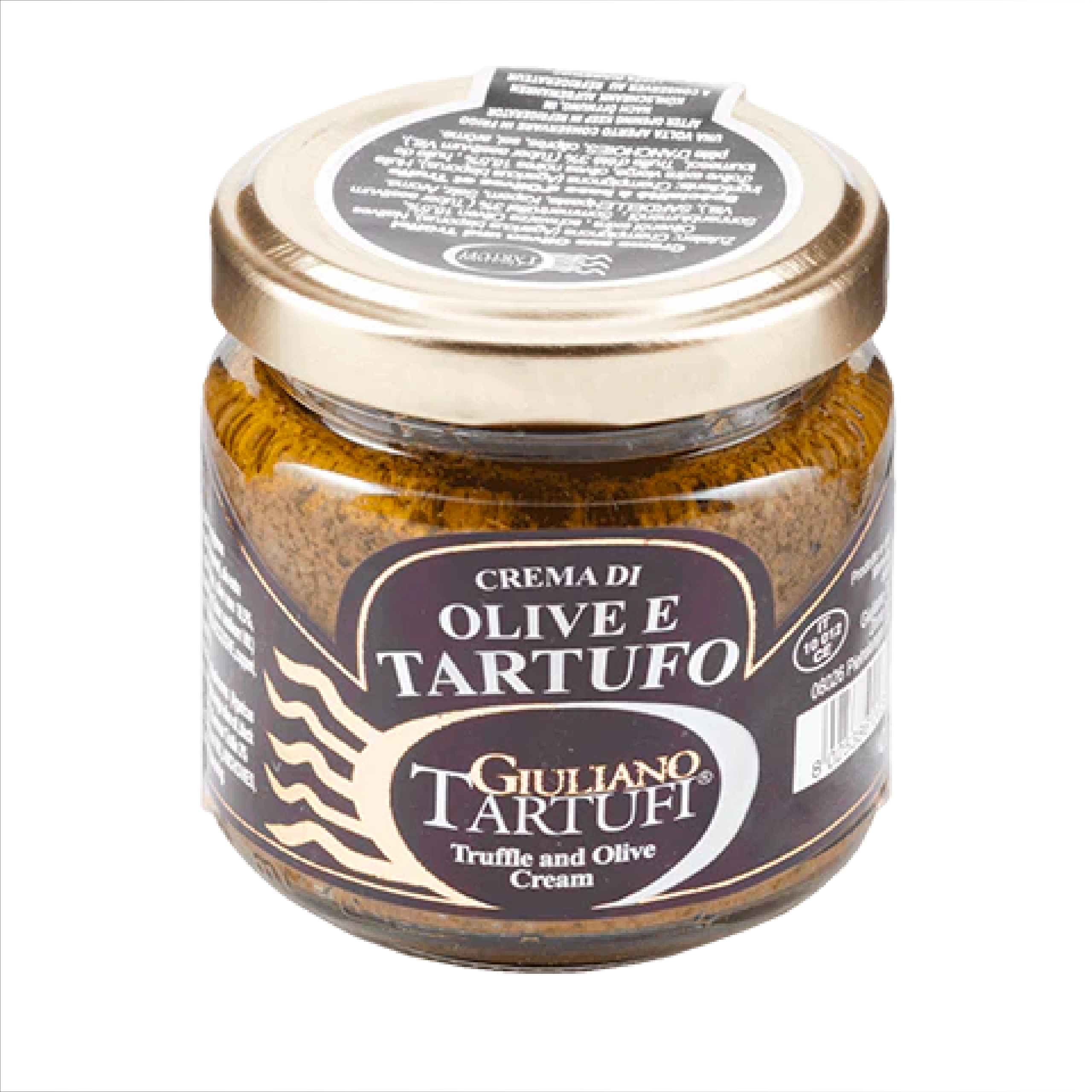 Crème d'Olive à la Truffe d'été Giuliano Tartufi ~ Pot en verre ~ 80 gr