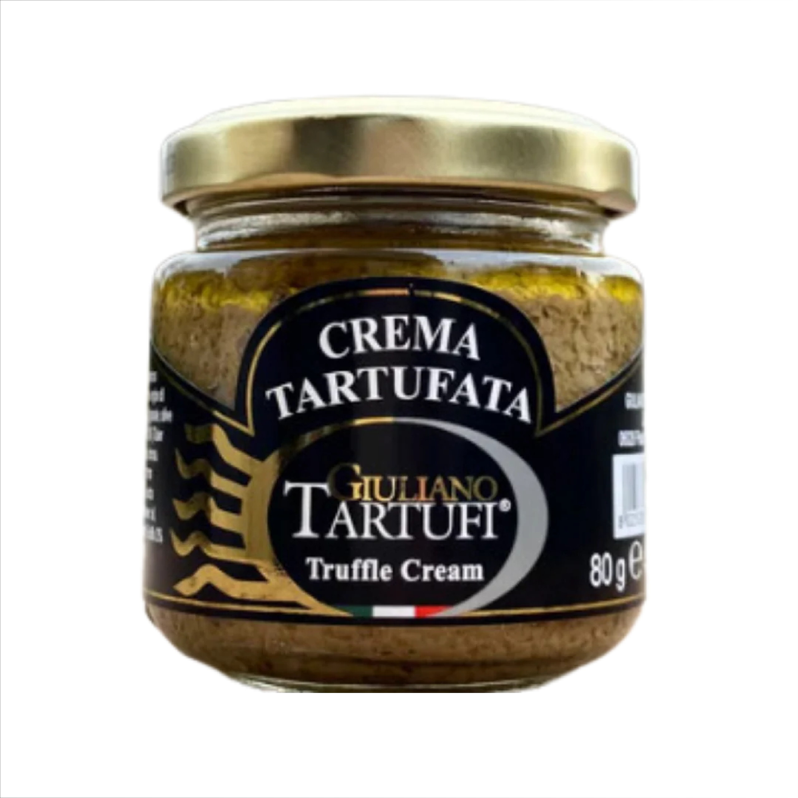 Crème de Champignons à la Truffe Noire 2% Giuliano Tartufi ~ Pot en verre ~ 80 gr