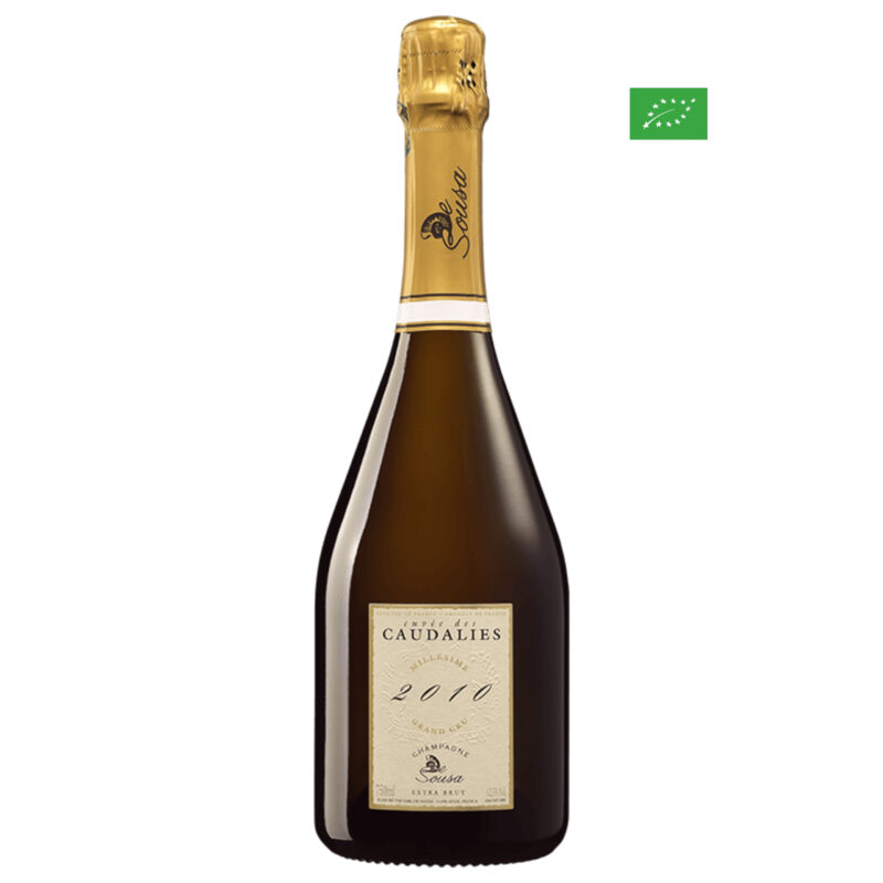 Champagne DE SOUSA ~ Caudalies Blanc de Blancs 2010 Extra-Brut BIO ~ Bouteille