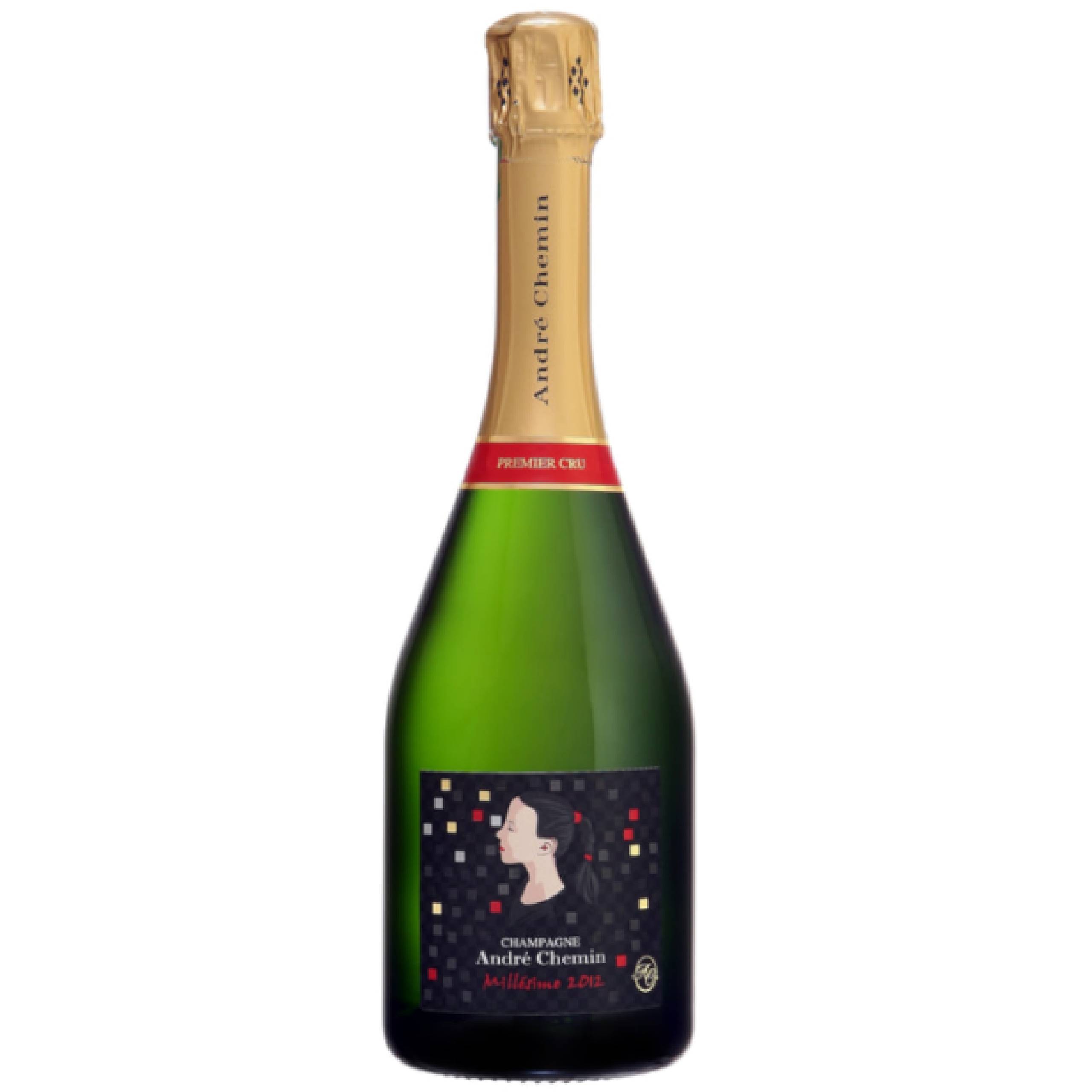 Champagne ANDRE CHEMIN ~ Millésime 2012 By Céleste ~ Bouteille