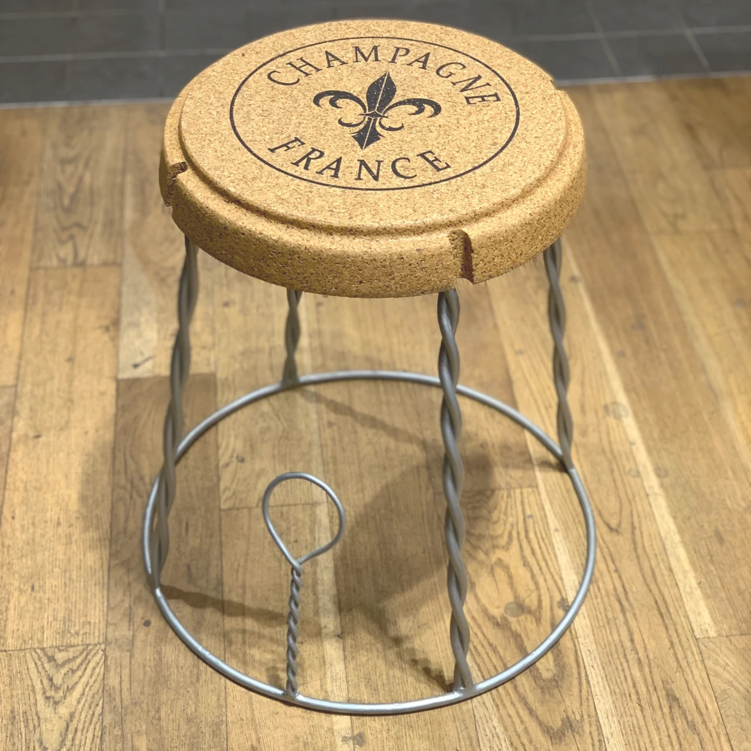 Tabouret Muselé Bouchon Liège