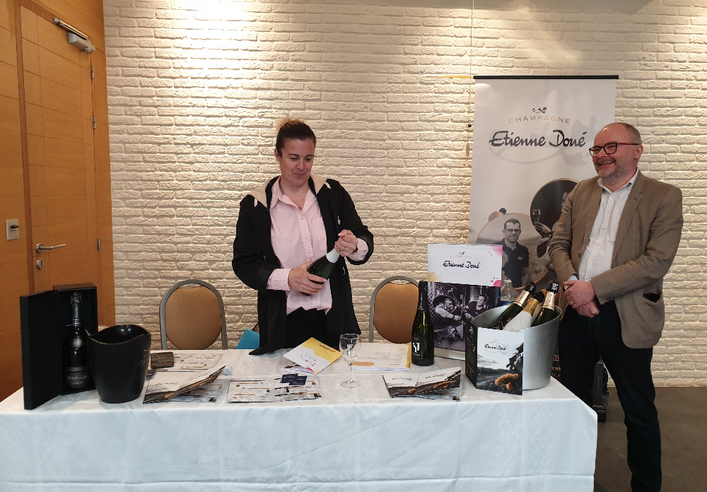 Champagne Etienne Doué aux 3 Brasseurs Printemps des Champagnes 2025