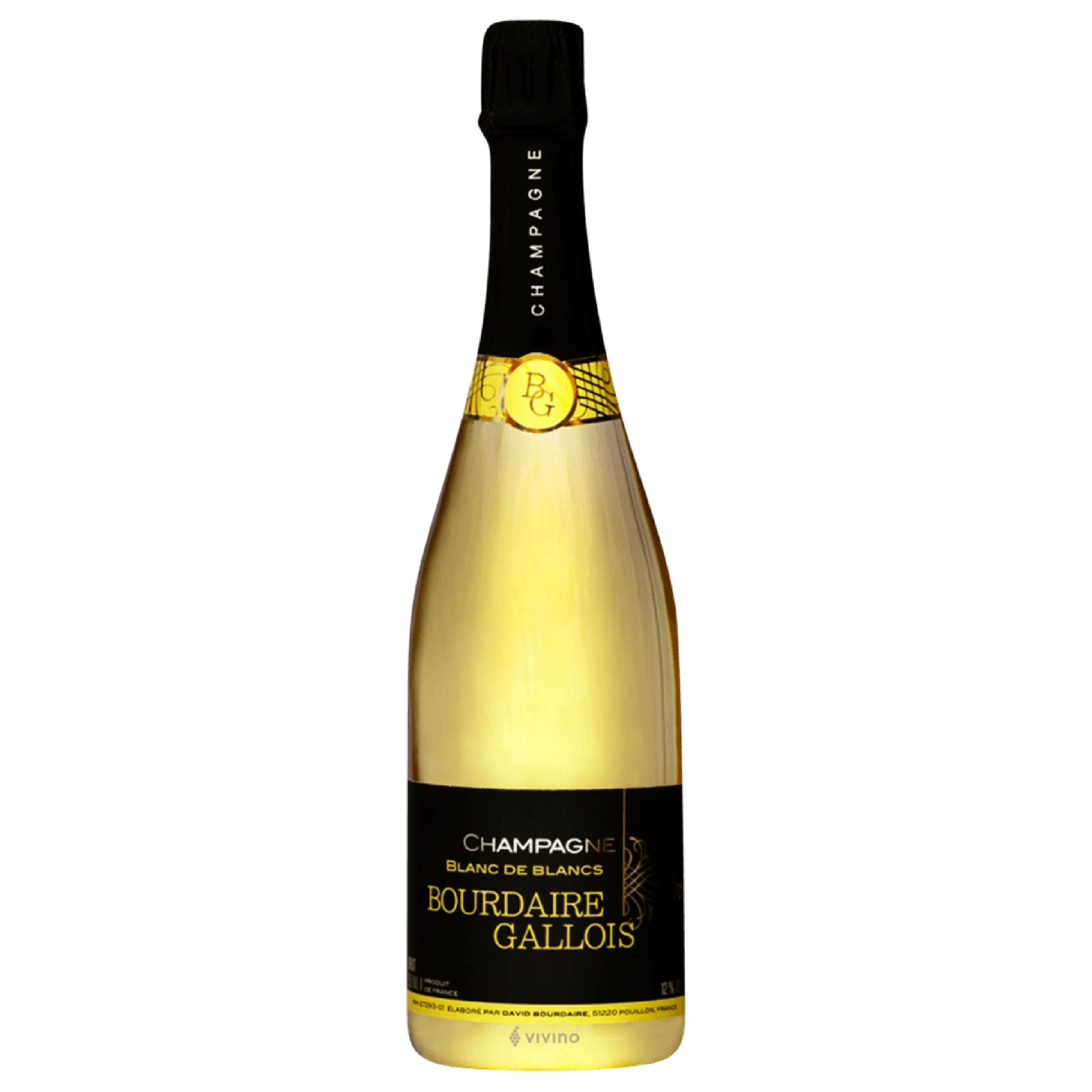 Champagne BOURDAIRE GALLOIS ~ Blanc de Blancs ~ Bouteille