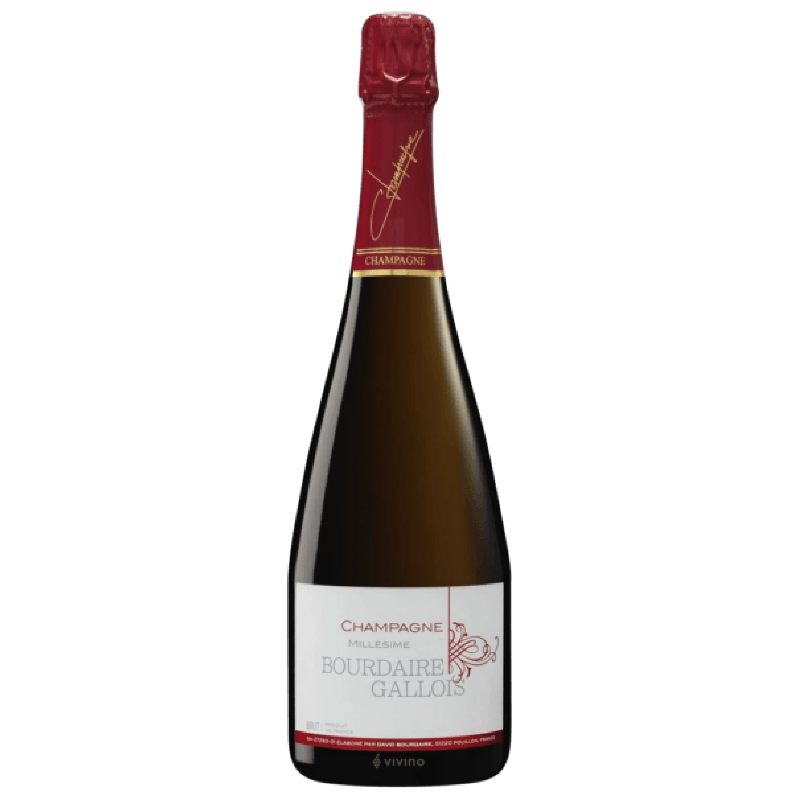 Champagne BOURDAIRE GALLOIS ~ Millésime 2008 ~ Bouteille